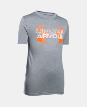 Best Seller Boys’ UA Tech™ Big Logo Hybrid T-Shirt 6 Colors $18.99 to $24.99