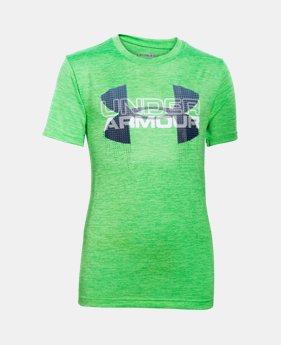 Best Seller Boys’ UA Tech™ Big Logo Hybrid T-Shirt 4 Colors $18.99 to $24.99