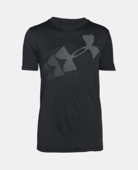 Boys’ UA Rising Pixelated Logo T-Shirt 3 Colors $22.99