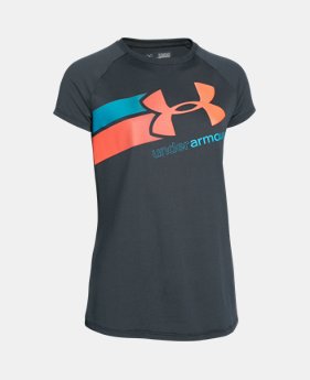 Girls' UA Fast Lane T-Shirt 3 Colors $11.99 to $14.99