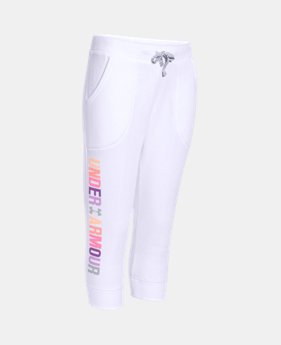 Girls’ UA Favorite Fleece Capri 1 Color $26.99 to $33.99