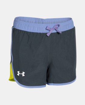Girls’ UA Fast Lane Shorts 8 Colors $29.99