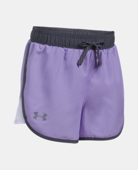 Girls' UA Fast Lane Shorts LIMITED TIME: FREE SHIPPING 1 Color $29.99