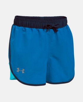 Girls' UA Fast Lane Shorts 1 Color $10.49 to $18.99