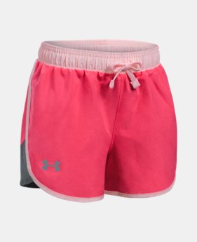Girls' UA Fast Lane Shorts 1 Color $10.49 to $18.99
