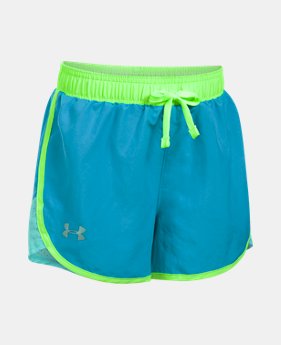Girls' UA Fast Lane Shorts 1 Color $24.99