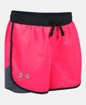 Girls' UA Fast Lane Shorts 1 Color $24.99