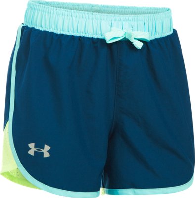 Best Seller Girls' UA Fast Lane Shorts  8 Colors $24.99