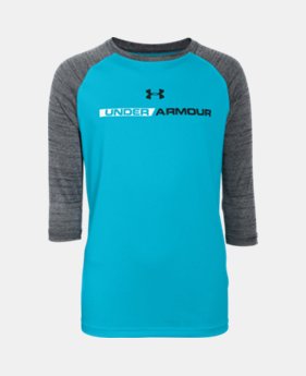 Boys’ UA Tech™ ¾ Sleeve 1 Color $22.99
