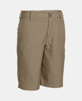 Boys' UA Medal Play Golf Shorts 1 Color Available $23.99 to $29.99