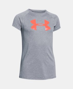 Girls' UA Big Logo T-Shirt 1 Color $10.49 to $13.99