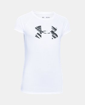 Girls’ UA Big Logo T-Shirt LIMITED TIME: FREE SHIPPING $22.99