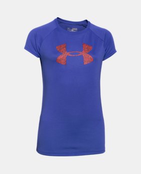 Girls’ UA Big Logo T-Shirt LIMITED TIME: FREE SHIPPING 3 Colors $22.99