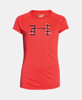 Girls’ UA Big Logo T-Shirt LIMITED TIME: FREE SHIPPING $22.99