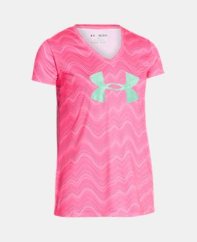 Girls’ UA Novelty Big Logo T-Shirt 3 Colors $27.99