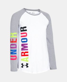 Girls' UA Favorite Long Sleeve T-Shirt LIMITED TIME: FREE SHIPPING 1 Color $34.99