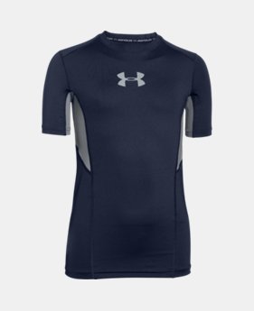 Boys’ UA CoolSwitch Fitted Short Sleeve Shirt LIMITED TIME: FREE SHIPPING $34.99
