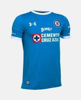 Kids' Cruz Azul 16/17 Home/Third Replica Jersey 1 Color $36.74