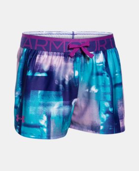 New Arrival Girls’ UA Printed Play Up Shorts LIMITED TIME: FREE SHIPPING 1 Color $25.99