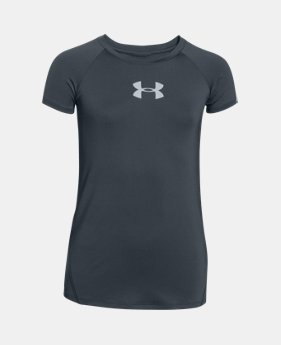 Girls' UA CoolSwitch Short Sleeve 1 Color $13.49