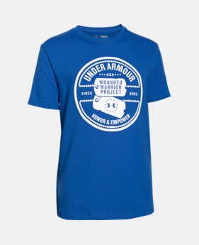Boys’ UA WWP Dog Tag T-Shirt 1 Color $22.99