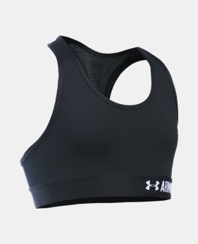 Best Seller Girls' UA HeatGear® Armour Solid Sports Bra 2 Colors $22.99