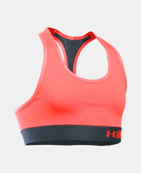 Girls' UA HeatGear® Armour Solid Sports Bra 1 Color $12.94 to $13.49
