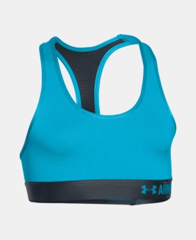 Girls’ UA HeatGear® Armour Solid Sports Bra 1 Color $20.99