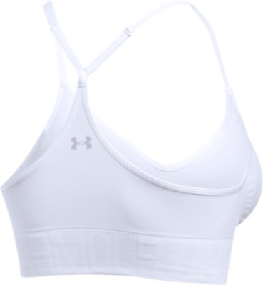 white under armour sports bra