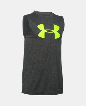 Boys’ UA Big Logo Sleeveless T-Shirt 1 Color $22.99