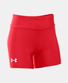 Girls' UA On The Court 4" Shorts 4 Colors $14.24