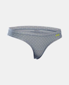 Women’s UA Power In Pink® Pure Stretch Sheer Thong 3 for $30 $12