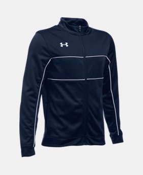 Boys' UA Rival Knit Warm Up Jacket 1 Color $44.99