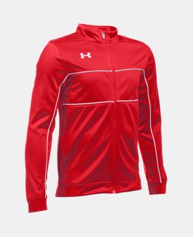 Boys' UA Rival Knit Warm Up Jacket 1 Color $44.99