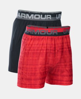Boys' UA Original Series Boxer Shorts 2-Pack 1 Color $29.99