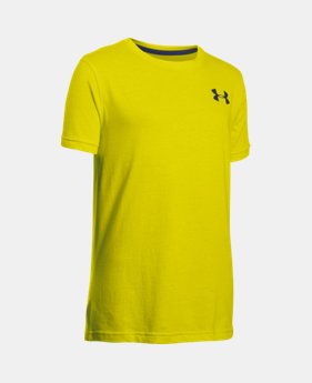 Boys’ UA Charged Cotton® T400 T-Shirt 1 Color $27.99