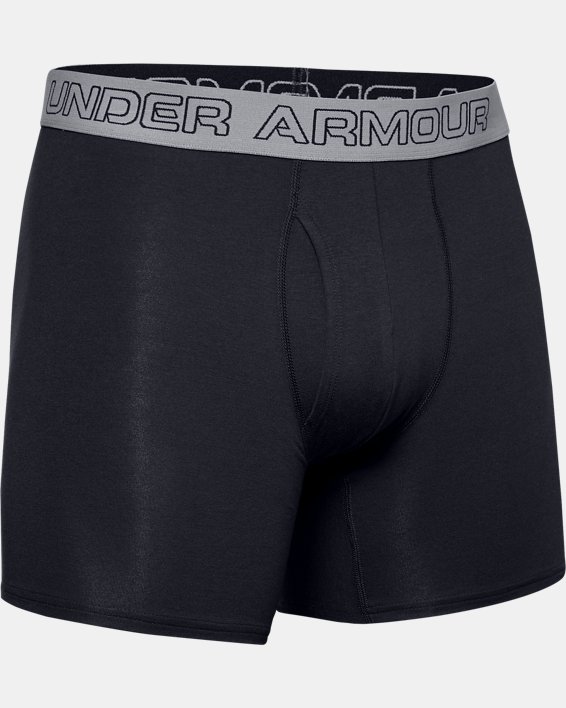 Under Armour Men's Charged Cotton® Stretch 6" Boxerjock® - 3-Pack. 7