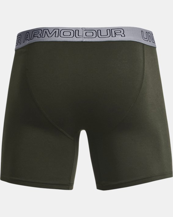 Under Armour Men's Charged Cotton® Stretch 6" Boxerjock® - 3-Pack. 5