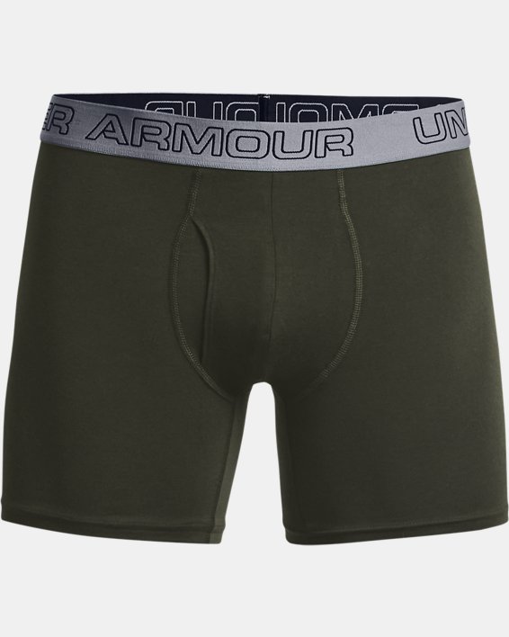 Under Armour Men's Charged Cotton® Stretch 6" Boxerjock® - 3-Pack. 4