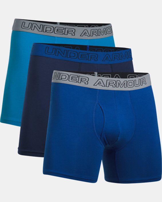 Under Armour Men's Charged Cotton® Stretch 6" Boxerjock® - 3-Pack. 8