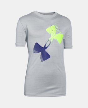 Boys’ UA Impact Logo T-Shirt 1 Color $29.99