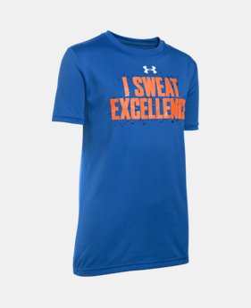 Boys’ UA I Sweat Excellence T-Shirt 1 Color $25.99