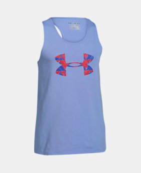 Girls’ UA Favorite Big Logo Tank 1 Color $22.99