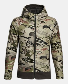 Boys' UA Stealth Fleece Jacket 1 Color Available $74.99