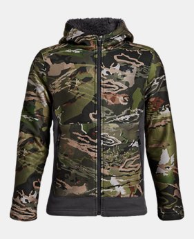 Boys' UA Stealth Fleece Jacket 1 Color Available $99.99