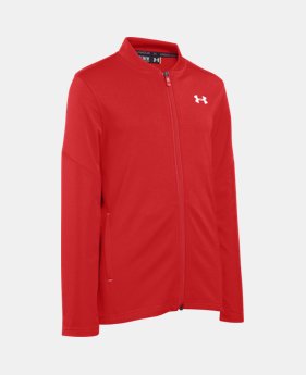 New Arrival Boys' UA Challenger Warm-Up Jacket $55