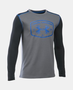 New Arrival Boys' UA Thermal Crew 1 Color $39.99