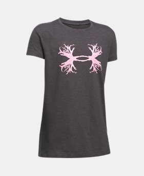Girls' UA Antler Logo T-Shirt 2 Colors $19.99