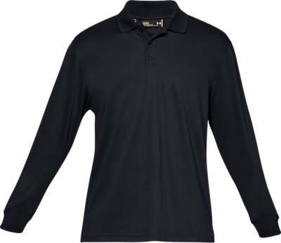 under armour men's tactical performance long sleeve polo