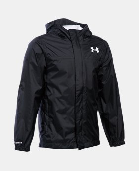 Boys' UA Clean Up Piped Baseball Jacket 1 Color $56.99